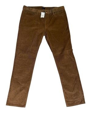 J. Crew Men's Corduroy Pants in Brown